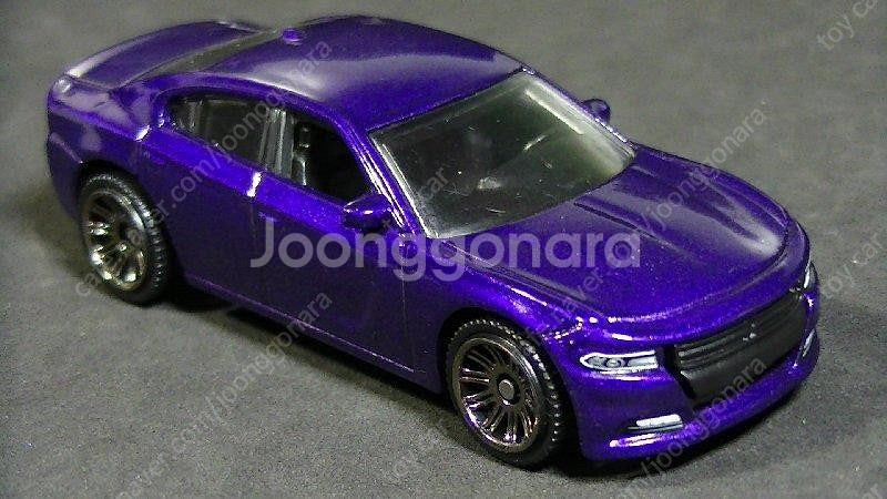 매치박스 18 닷지 차저 퍼플 다이캐스트 희귀 색상 미...--3