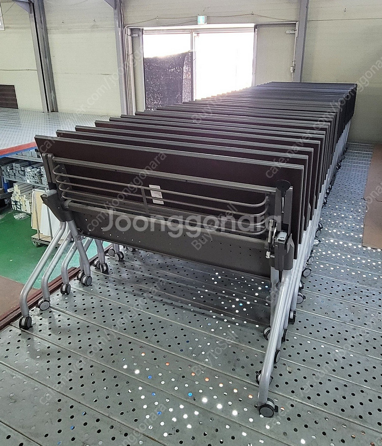 퍼시스 CRN314 2인용 강의테이블 접이식테이블 판매--4