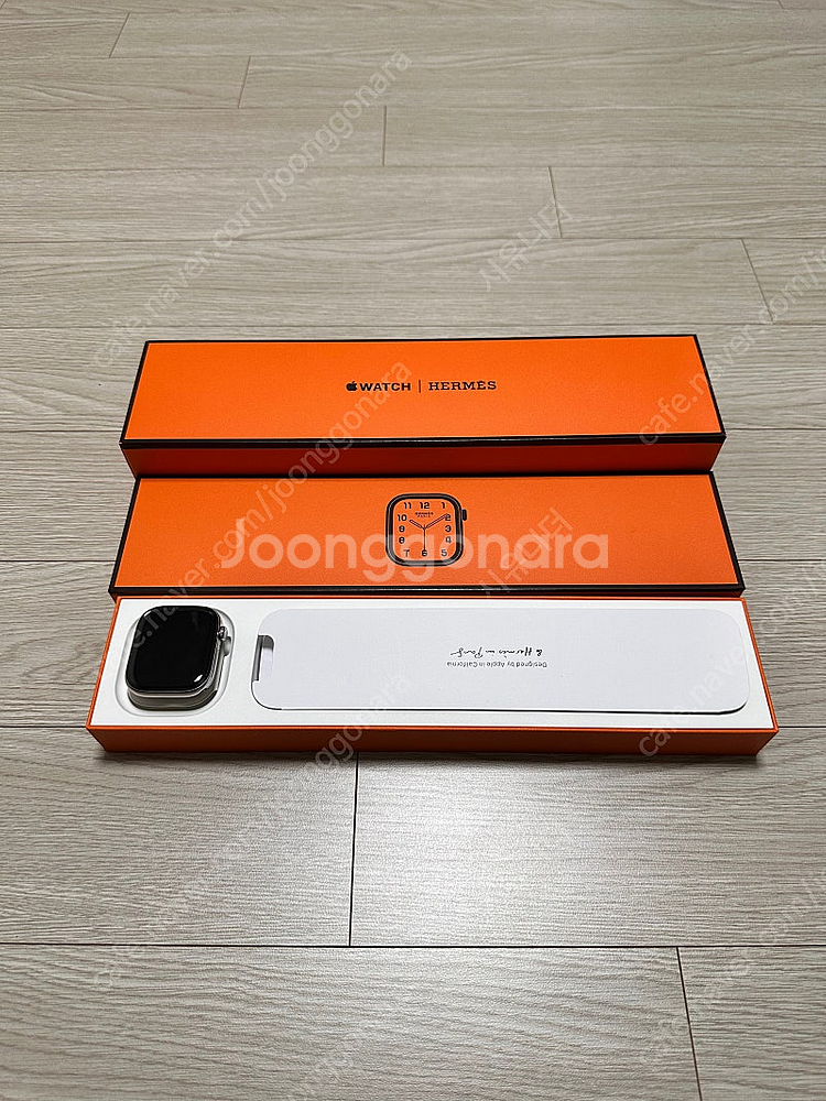 애플워치10 에르메스 실버 티타늄 46mm 판매합니다--0