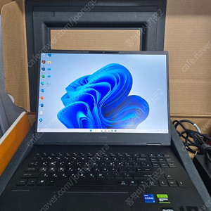 HP 오멘 슬림 16-U0037TX I7-13700HX RTX4070 고사양노트북 풀박스