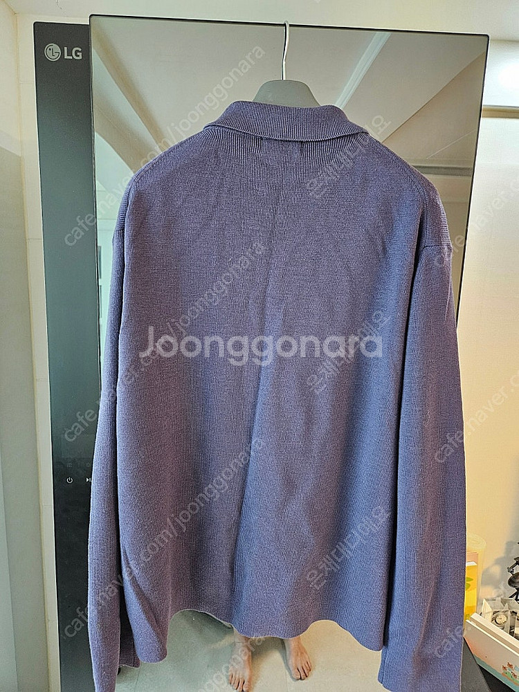 타임옴므 오버셔츠 가디건 105(실 100~103)--1