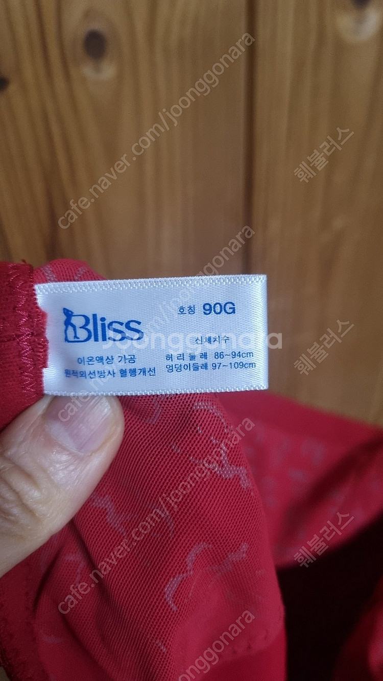 브리스코리아슬리밍거들레드90G(보정속옷)--3