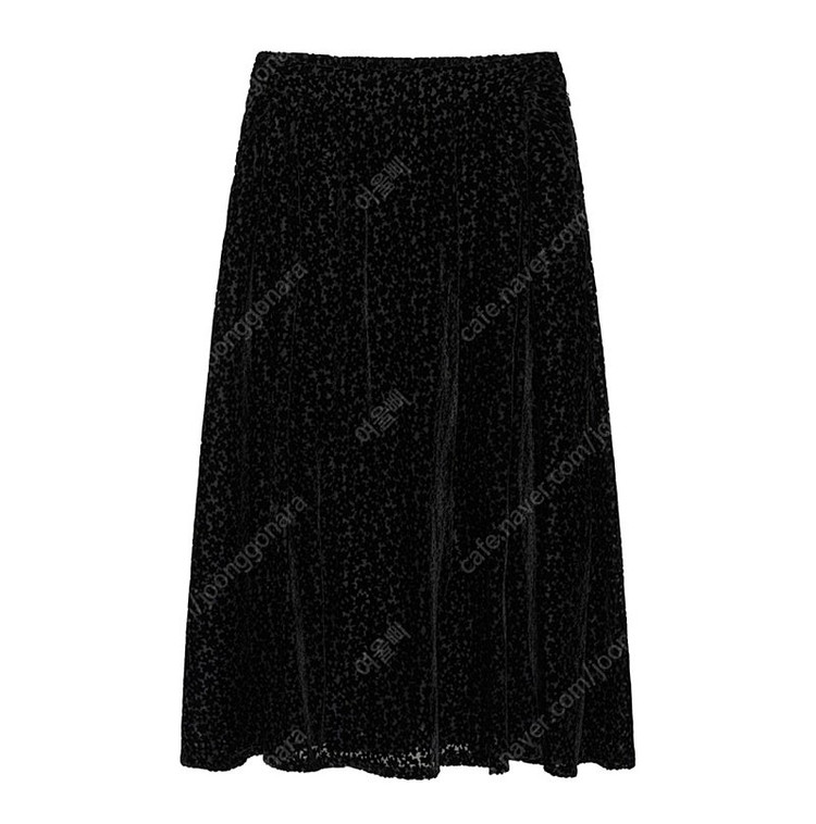 폴앤조 투피스 세트 벨벳 볼륨 타이넥 블라우스 스커트 꽃 플라워 시스루 셋업 원피스 르오트 하객룩 크리스마스--8