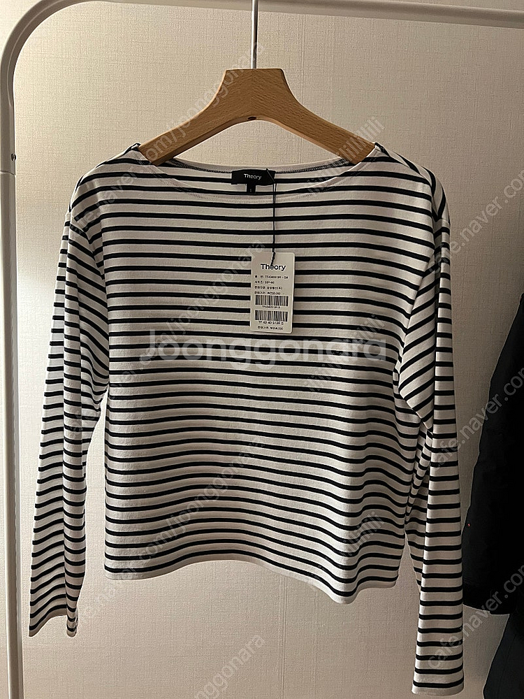 띠어리 여성 스트라이프 티셔츠--0