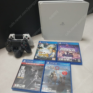 PS4 슬림 1테라 듀얼쇼크2.게임4.정품충전거치대