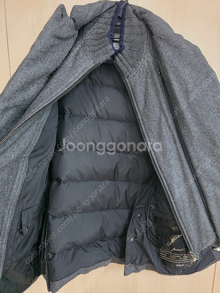 남성 헤지스 덕다운 자켓 점퍼 110--4