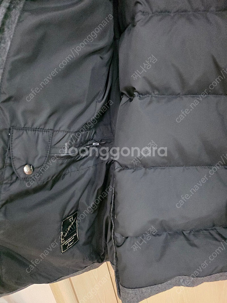 남성 헤지스 덕다운 자켓 점퍼 110--5