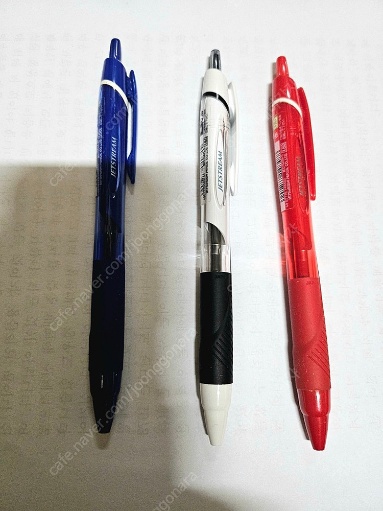 제트스트림 3색 볼펜 리필심--1