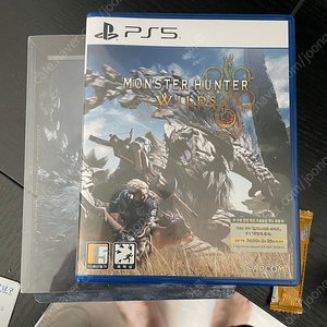 Ps5 몬스터헌터 와일즈 코드미사용 스틸북포함 팝니다