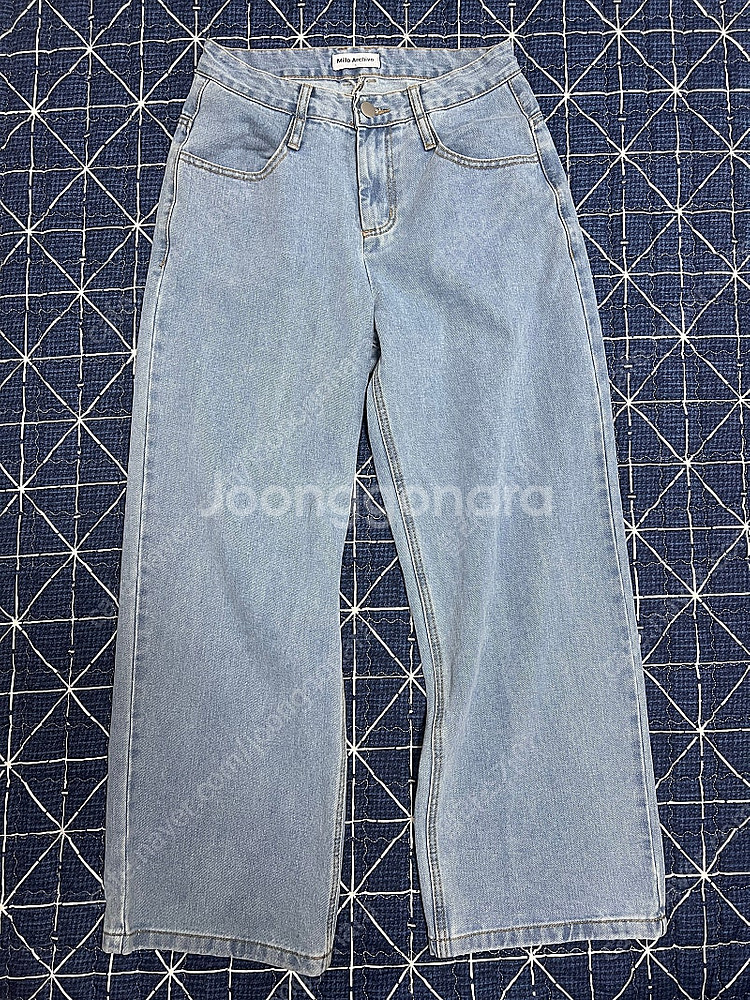 [S] 24SS 밀로아카이브 스탠다드 핏 데님 팬츠 [...--2