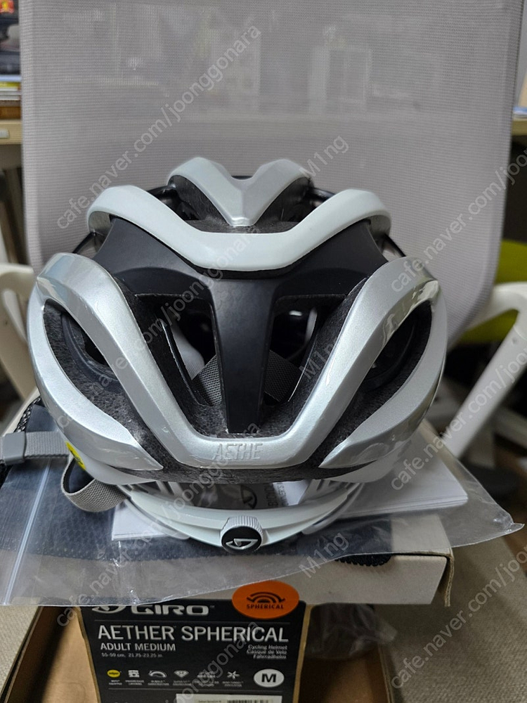 지로 에더 스페리컬 밉스 m 흰/실버--3