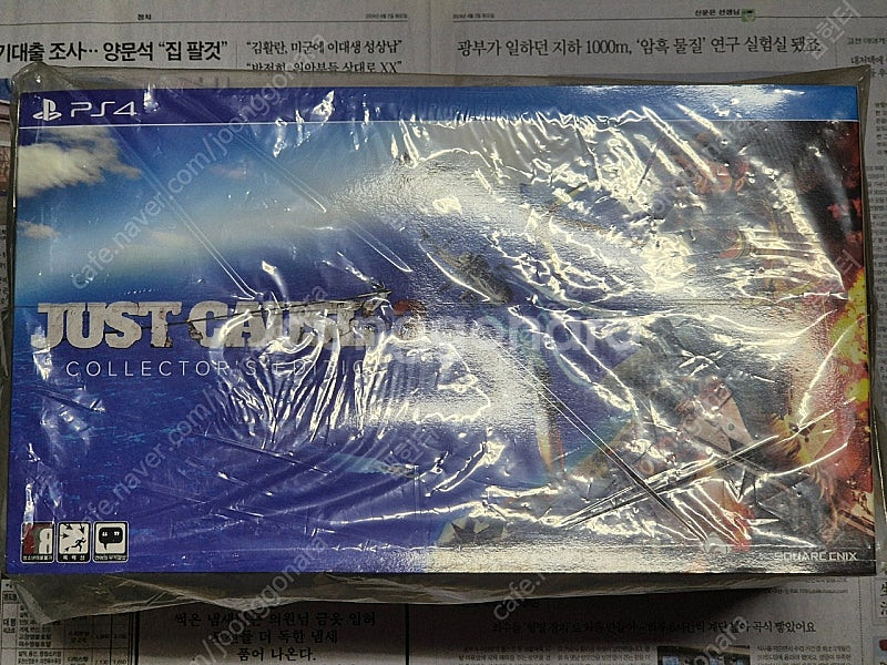 [중고] PS4 저스트코즈3 한정판 구성품만 (게임, ...--0