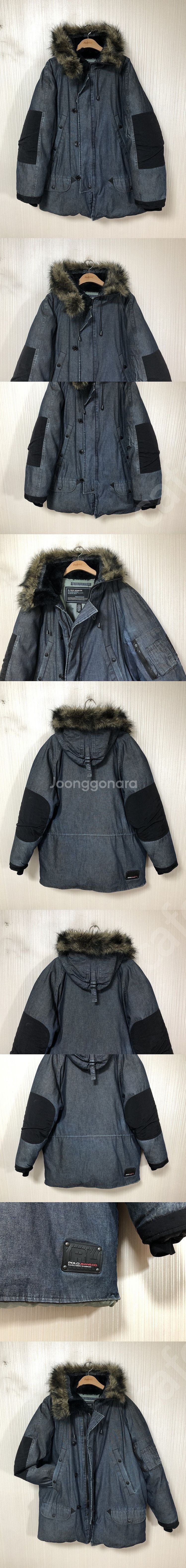 폴로(POLO)진스 덕다운 데님 N3-B자켓 L(100...--0