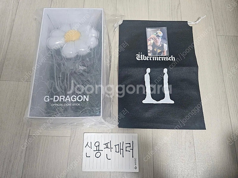 지디 GD 지드래곤 G-DRAGON 응원봉 + 포토카드...--0