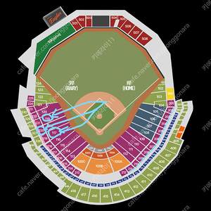 3/30(일) 한화 vs 기아 3루 내야지정석A 2/4연석 양도