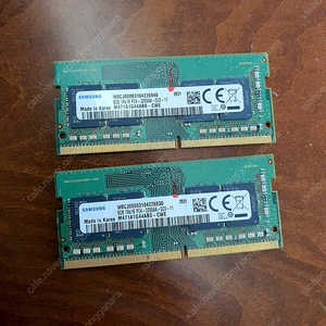 삼성 노트북 램 DDR4 16GB (8GB 2개) 팝니다