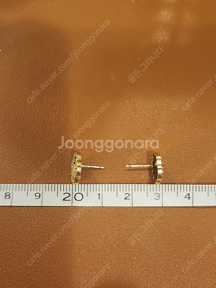 14k 오닉스 로사 귀걸이--2