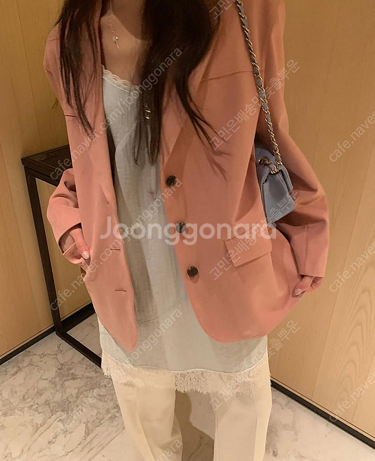 [새상품 F(44-77)] 포스터 스웨이드 루즈핏 자켓--5