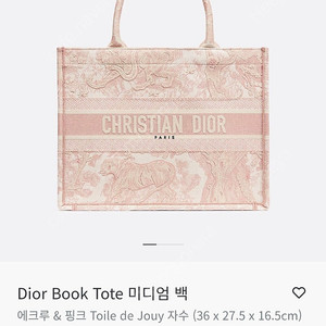 디올 북토트 미디엄 백
