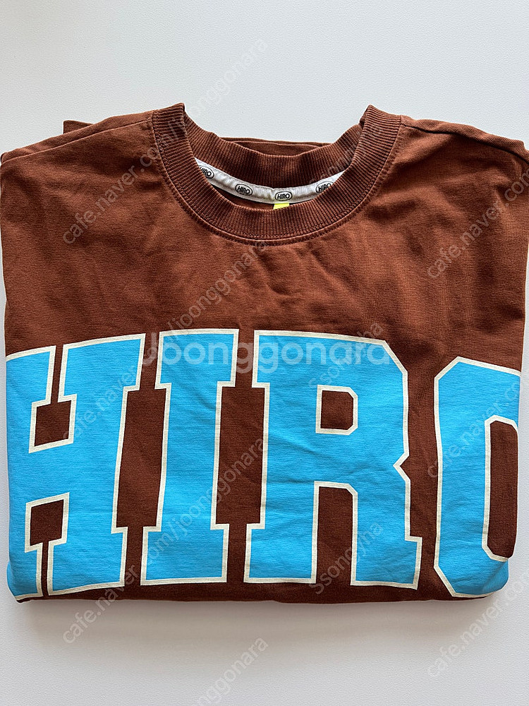 히로 캠퍼스 베이직 로고 티셔츠 긴팔150--0