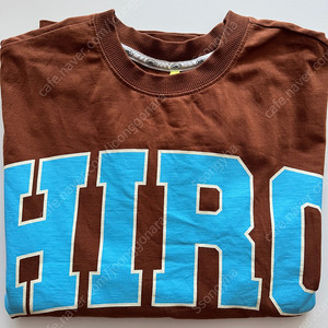 히로 캠퍼스 베이직 로고 티셔츠 긴팔150