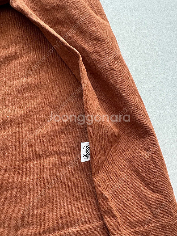 히로 캠퍼스 베이직 로고 티셔츠 긴팔150--4