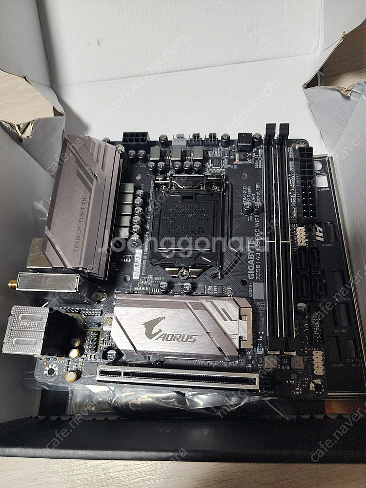 기가바이트 z390i 미사용 제품--1