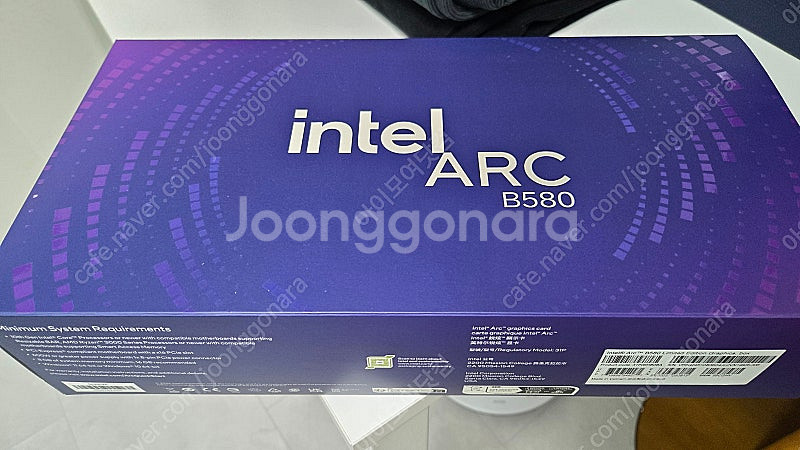 Arc B580 레퍼런스 판매합니다.--0