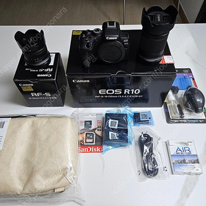 캐논 EOS R10, 렌즈 RF10-18mm, RF18-150mm