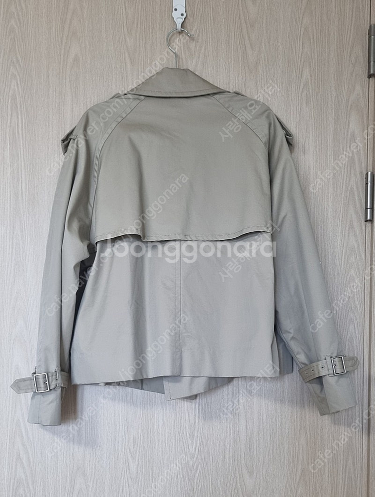 자라 숏트렌치코트M 새상품--2