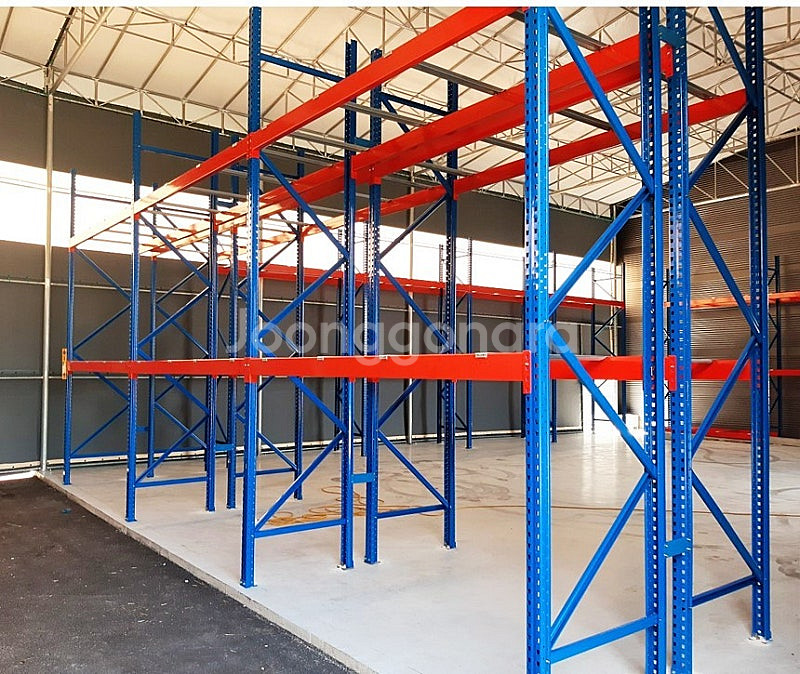 타이빔형 파렛트랙 단당 3톤 이하 공장랙 창고랙 철제선반 진열대 철제선반--0