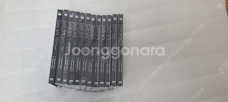 데스노트 풀컬러 아크릴 소장용 만화책 미개봉 전권 판매...--0