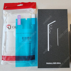 미개봉, 삼성 갤럭시 S25 울트라 512GB 블랙 자급제