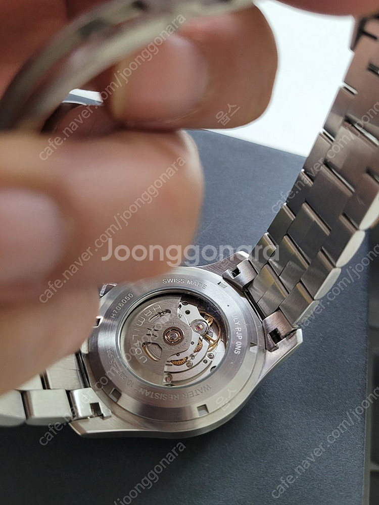 해밀턴 카키필드 오토 42mm--4