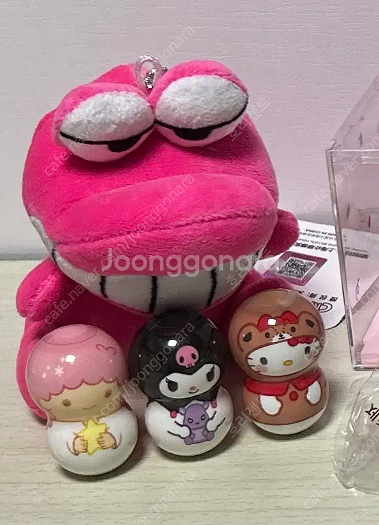 산리오 플리퍼즈 오뚝이 코스프레 헬로키티, 쿠로미, 라...--0