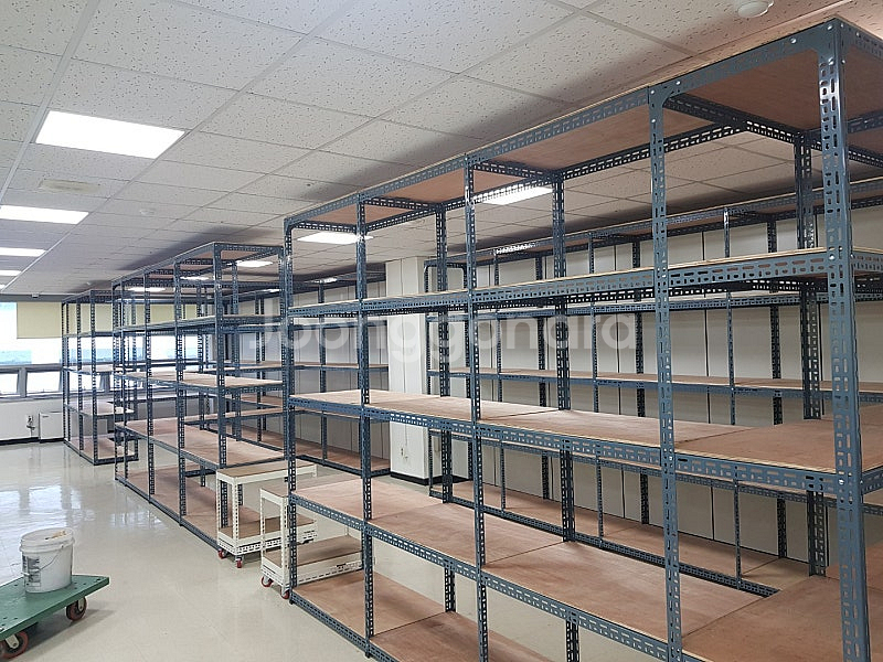 중고 620중량앵글 볼트식 조립식 다용도 베란다 창고 앵글선반--0