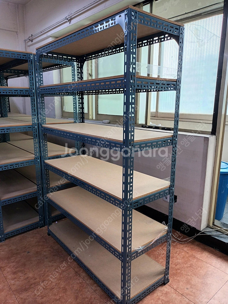 중고 620중량앵글 볼트식 조립식 다용도 베란다 창고 앵글선반--7