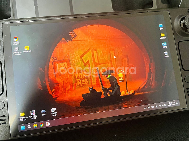 스팀덱 OLED 1TB 풀박스 + ssd 2TB (윈도...--3