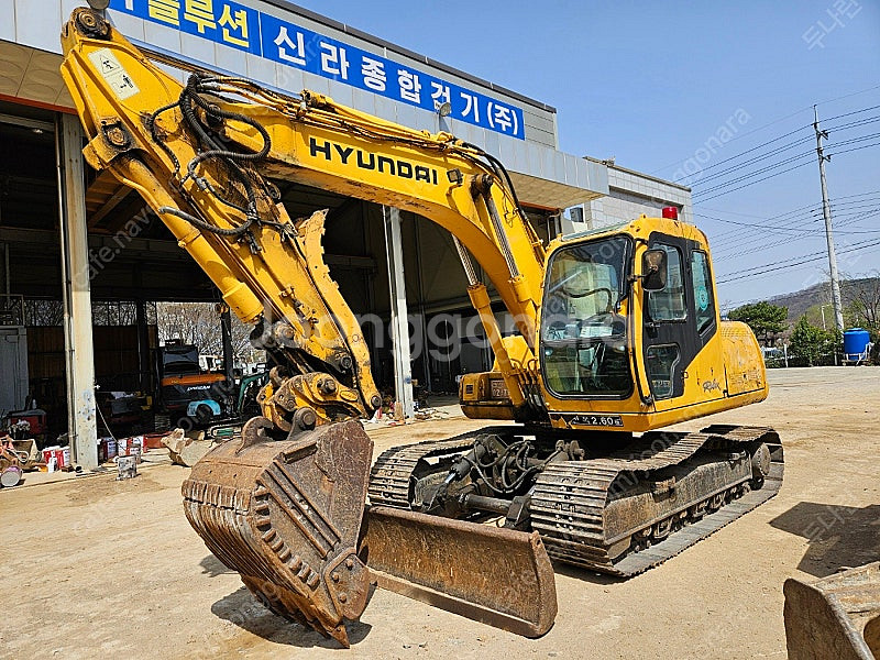 현대 R1300LC 2000년식 삽날 코끼리집게 06궤...--0