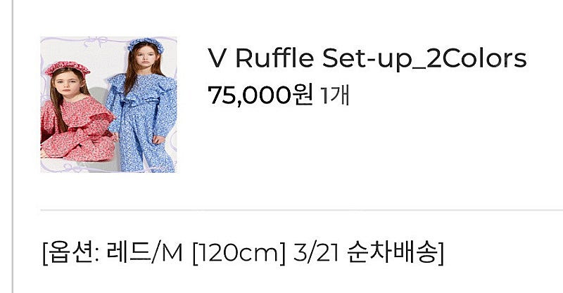 에어피쉬 브이러플셋업 Airfish V ruffle s...--5