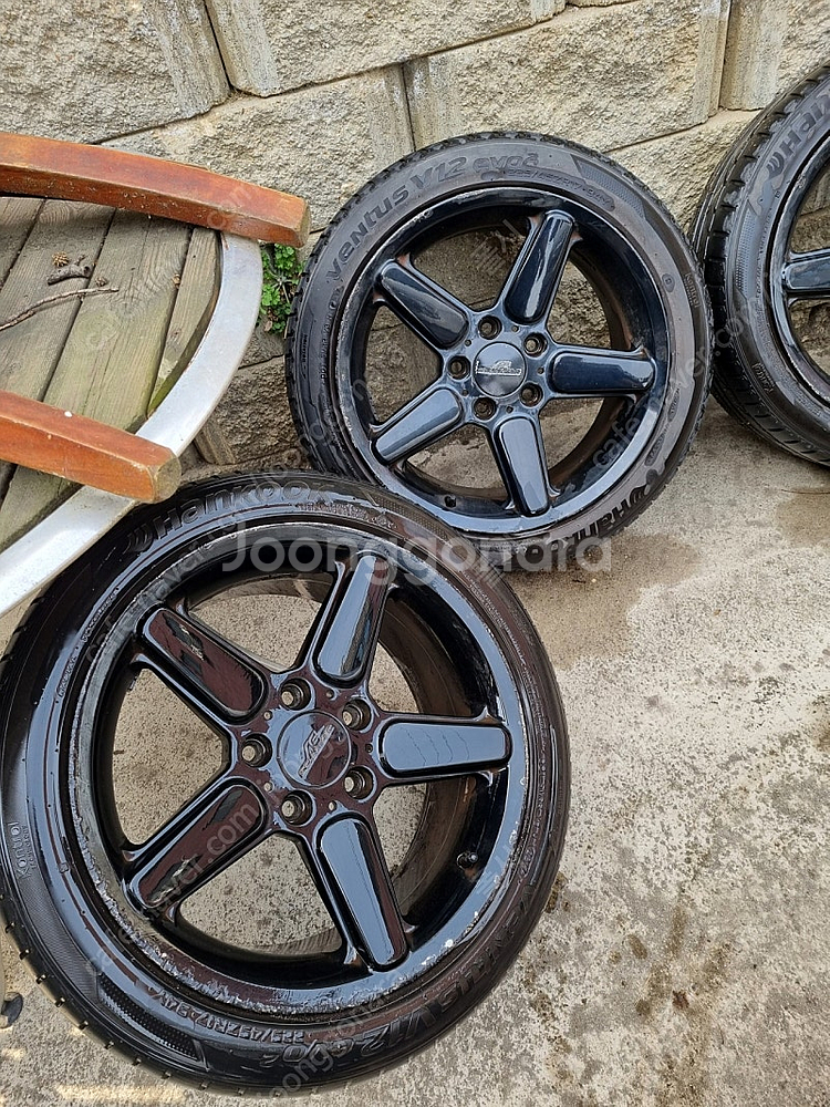 bmw ac슈니쳐 17인치 휠--1