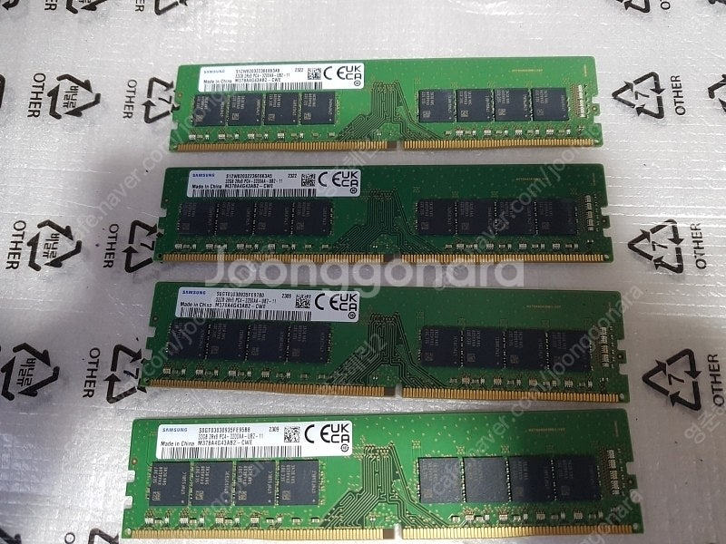 데스크탑메모리 삼성 RAM DDR4 PC4-25600 ...--0