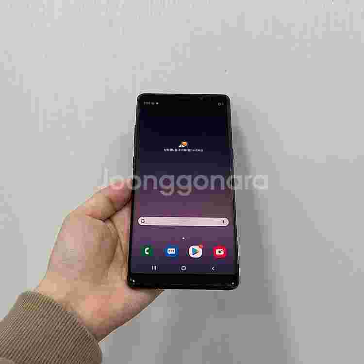 71948 갤럭시노트8 블랙 256GB 부산 중고폰 팝...--1