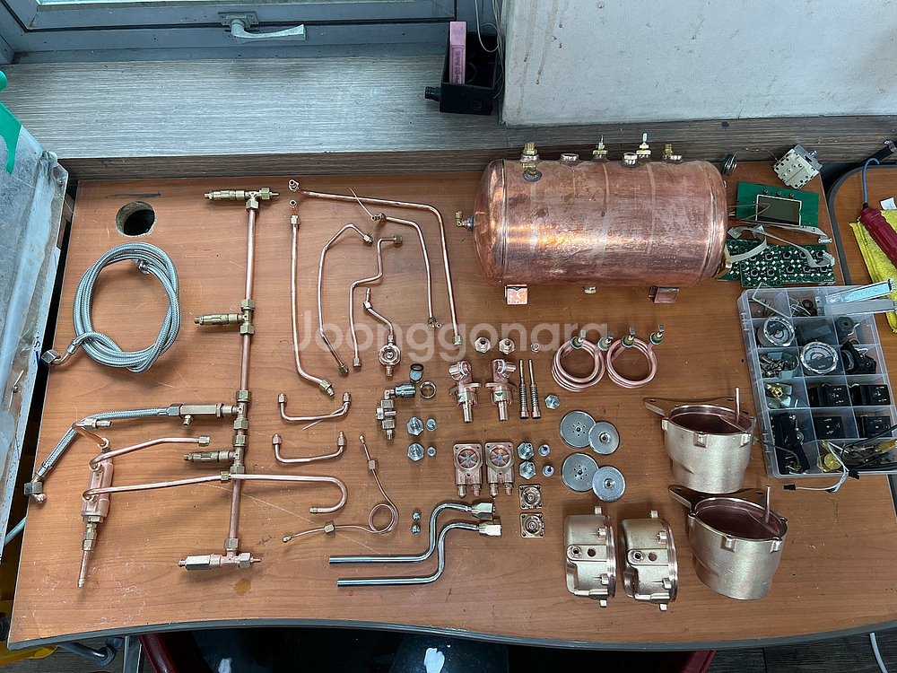 ■오버홀완료 커피머신■ 달라코르테 EVO2 2그룹 블랙 판매합니다.--4