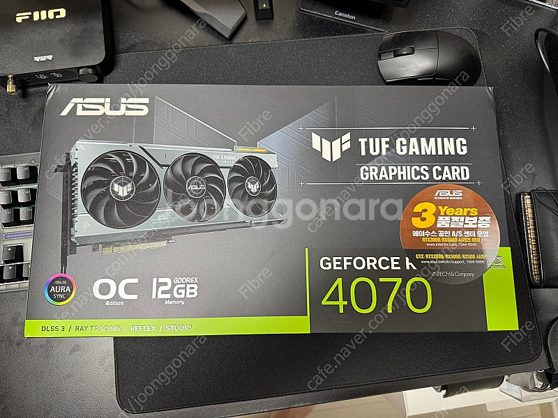 ASUS TUF RTX 4070 OC 12GB 그래픽카...--0