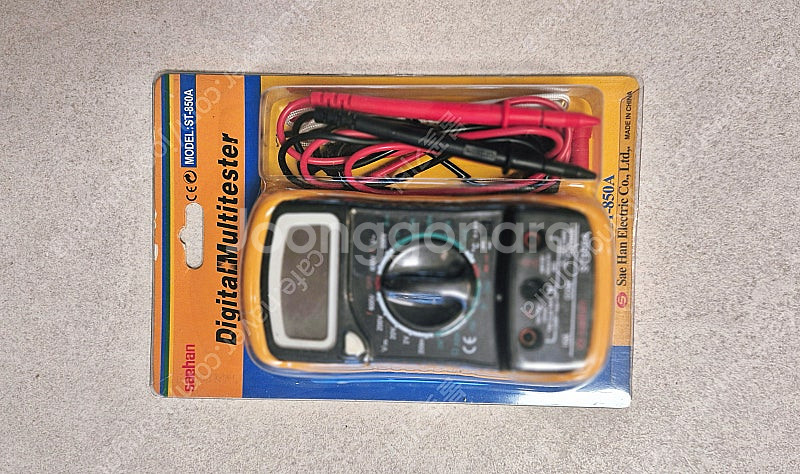 새한 디지털 멀티테스터 ST-850A--1