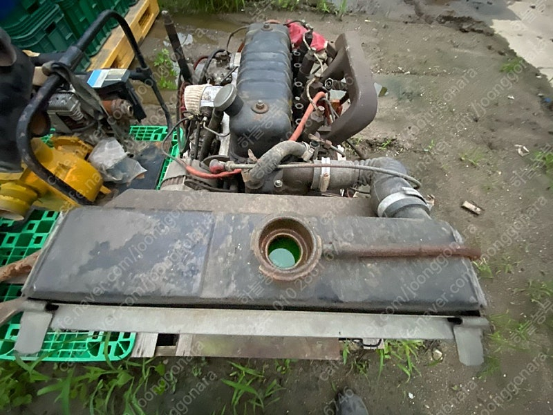4기통 55마력 고속 퍼킨스엔진 저상트렉터및 요트엔진 이미지