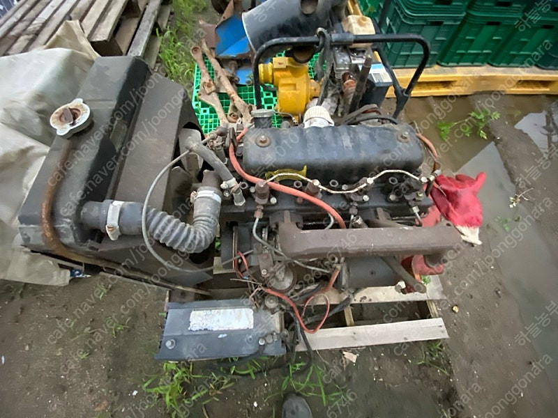 4기통 55마력 고속 퍼킨스엔진 저상트렉터및 요트엔진 이미지