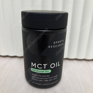 스포츠리서치 MCT 오일 3000mg 소프트젤, 120정
