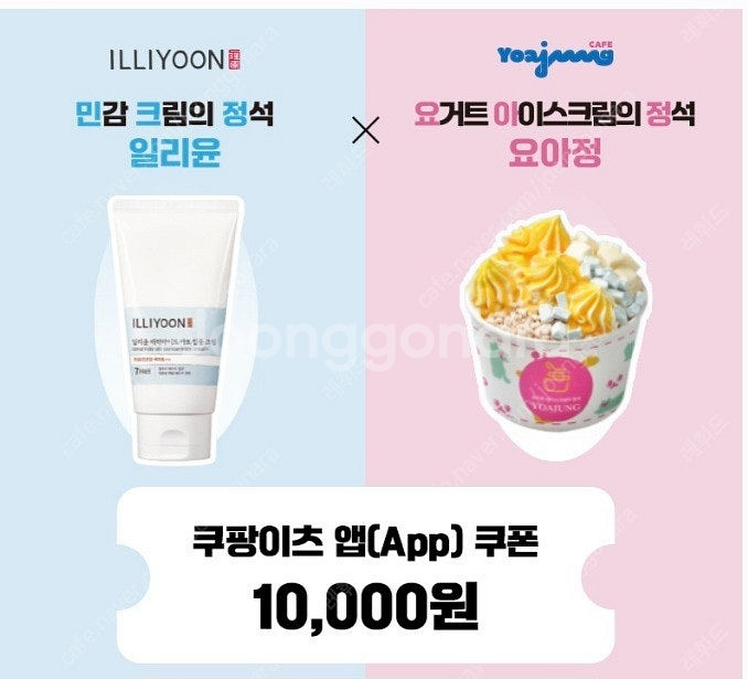 쿠팡이츠 요아정 1만원권--0